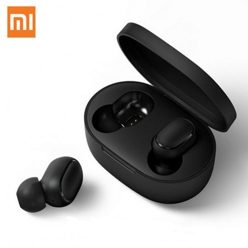 Xiaomi Redmi Airdots Black Bluetooth Earphones Youth Mi True Wireless Bluetooth 5.0 TWS Air Dots Headset